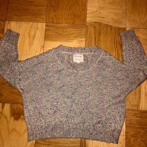 “Vintage Havana” Cropped Sweater